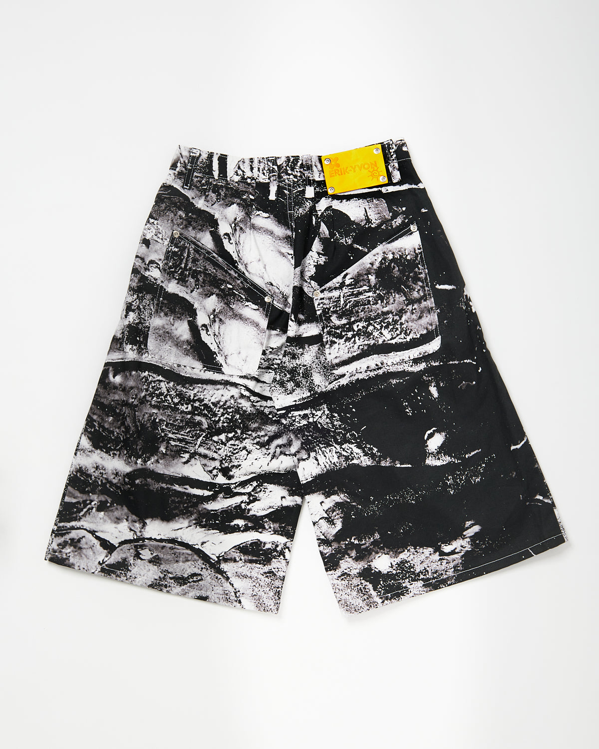 Lavastone Denim Shorts