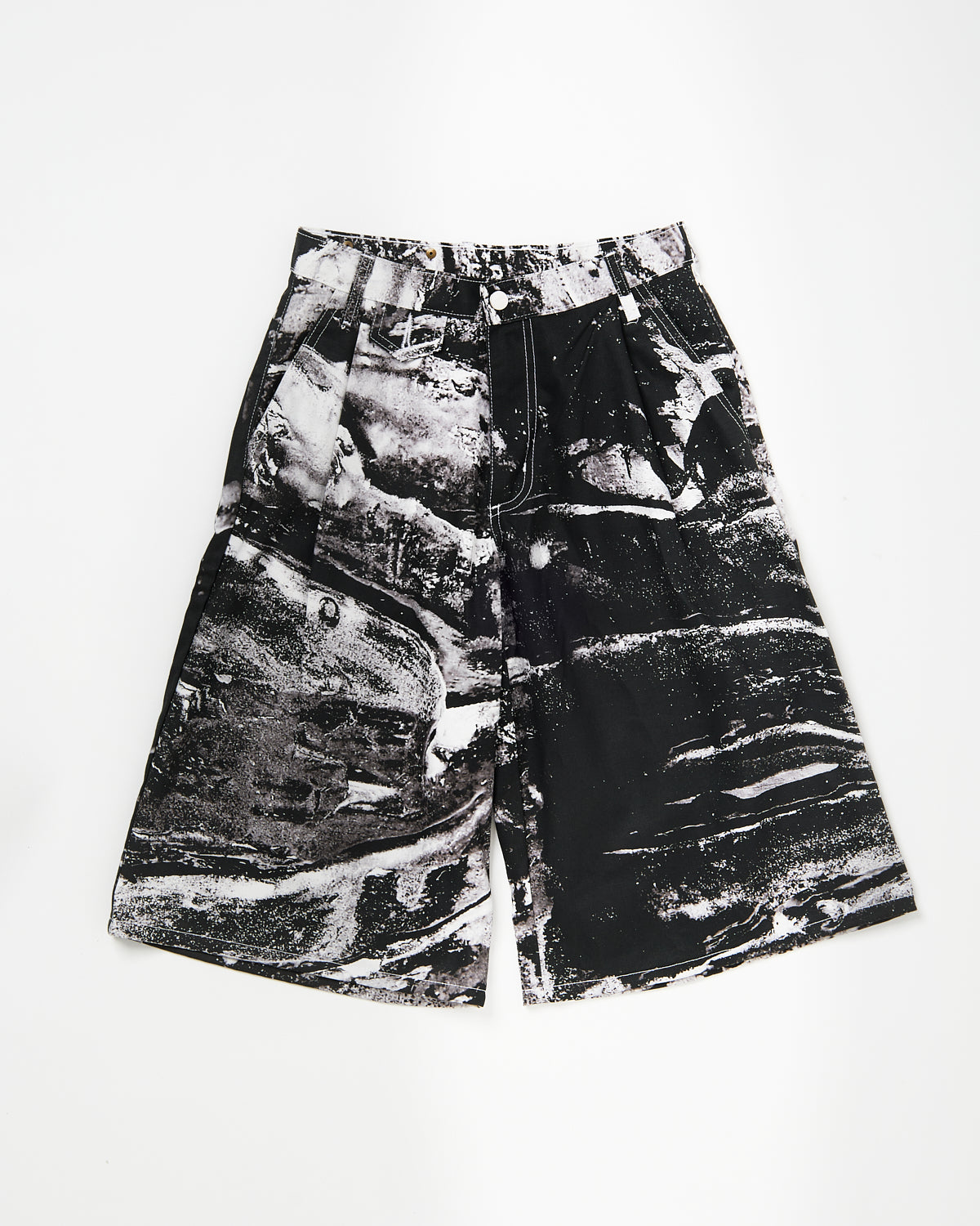 Lavastone Denim Shorts