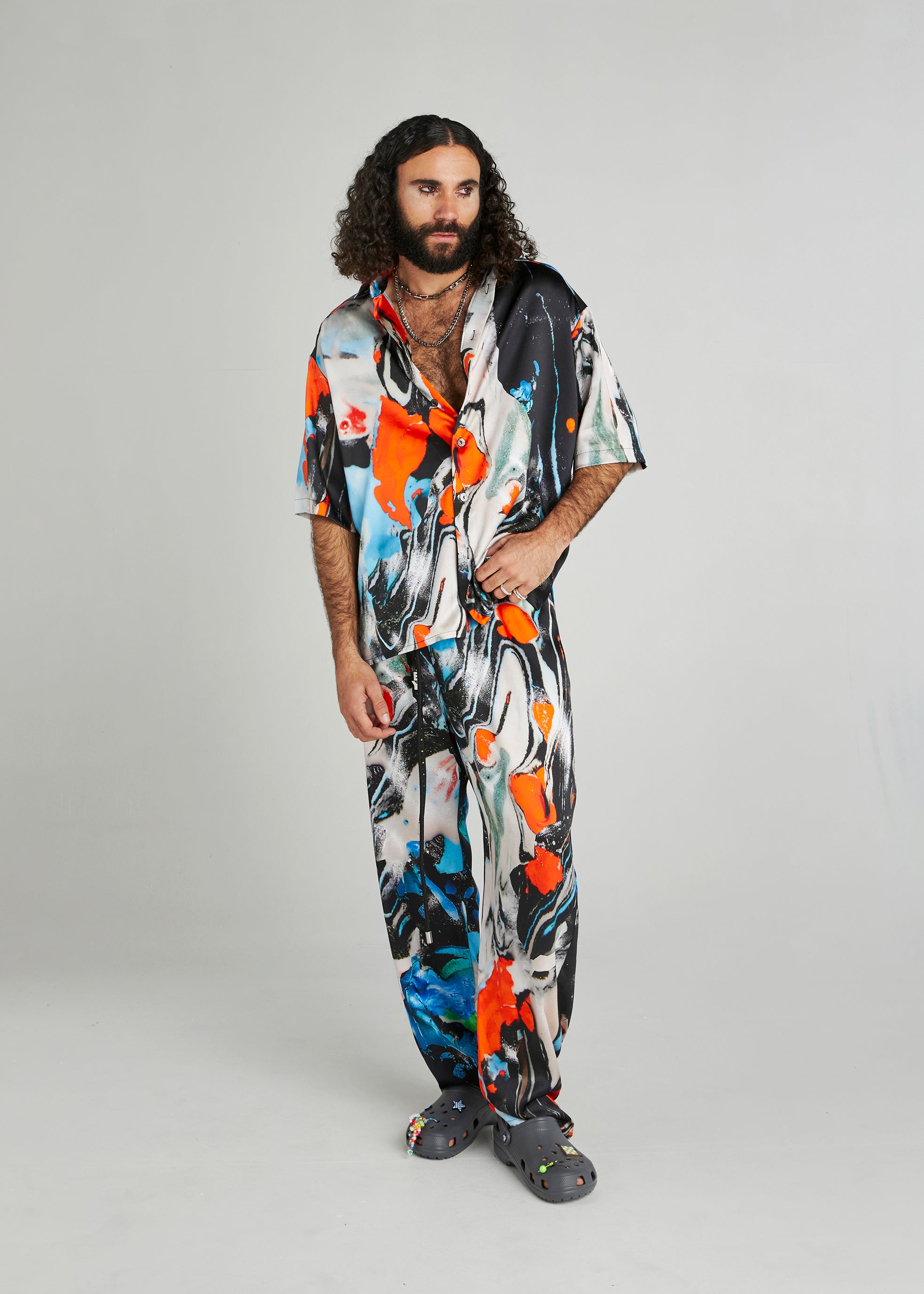 Volcano Silk Shirt