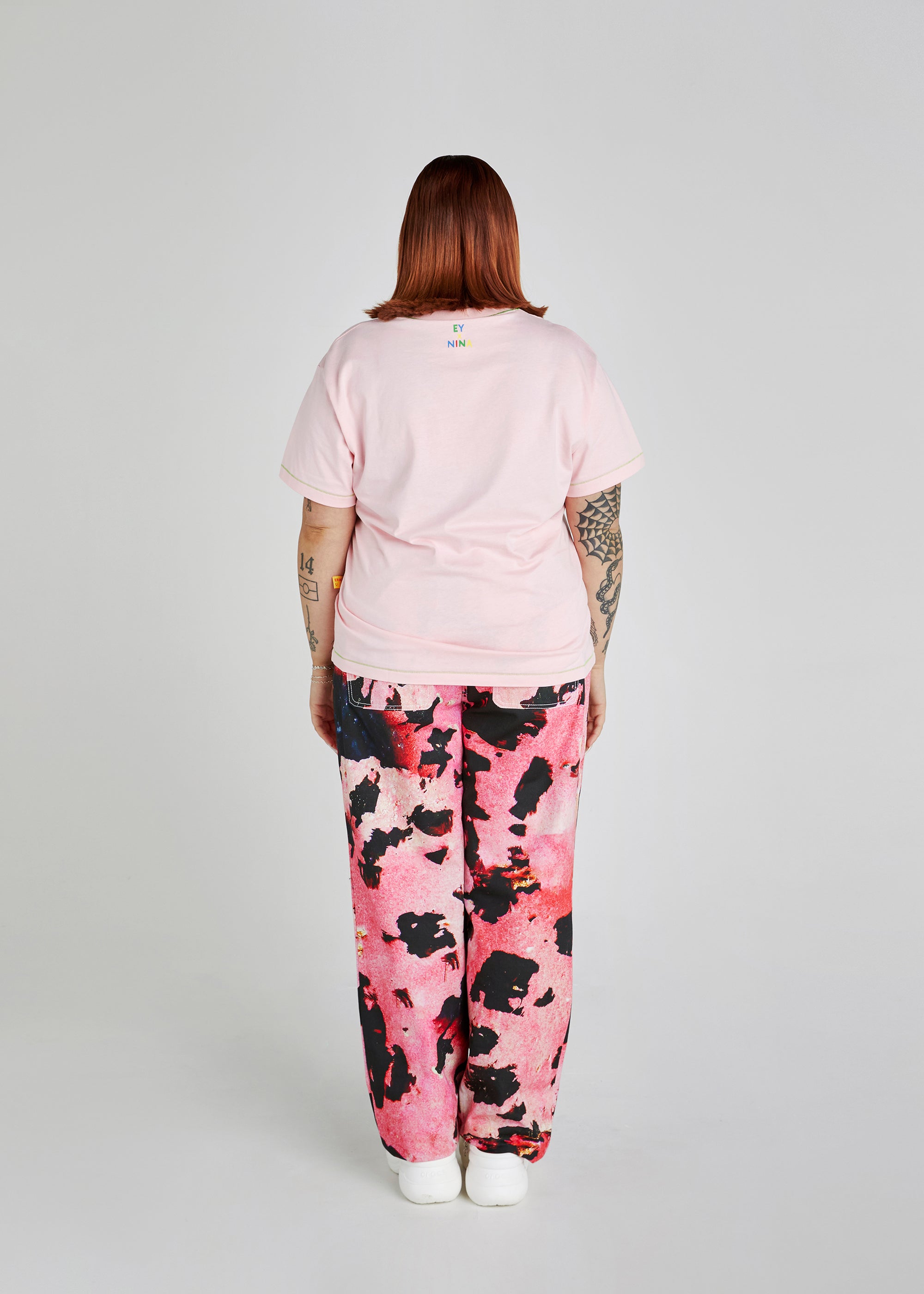 Pink Smiley Face Tee