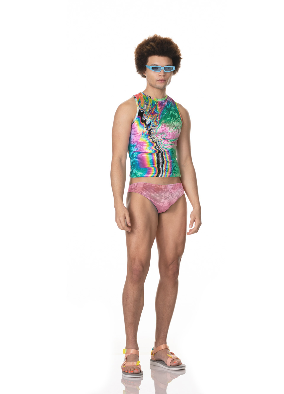 Pink Velvet Speedo