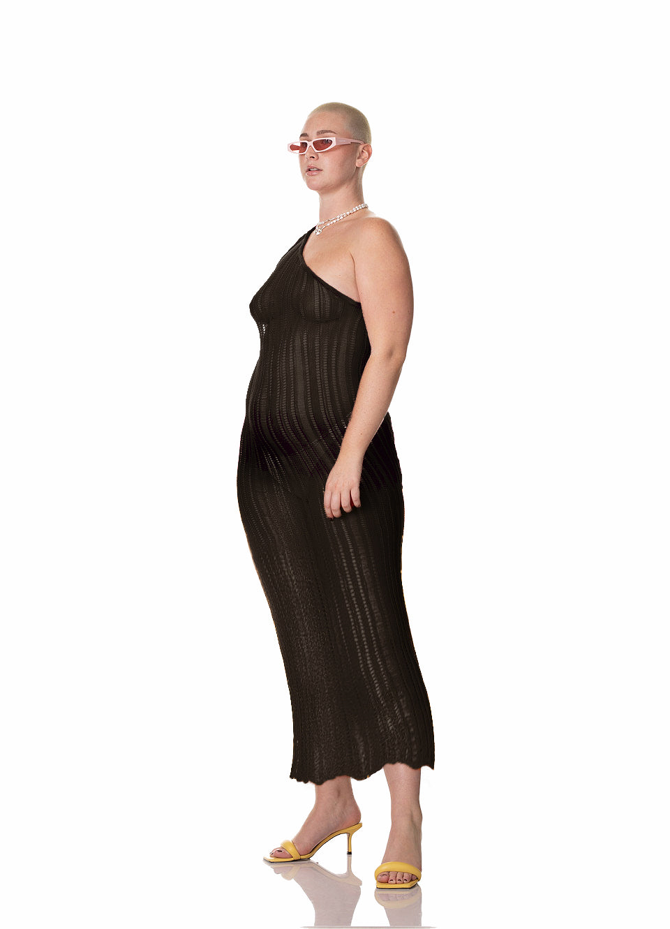 Black Knitted Dress
