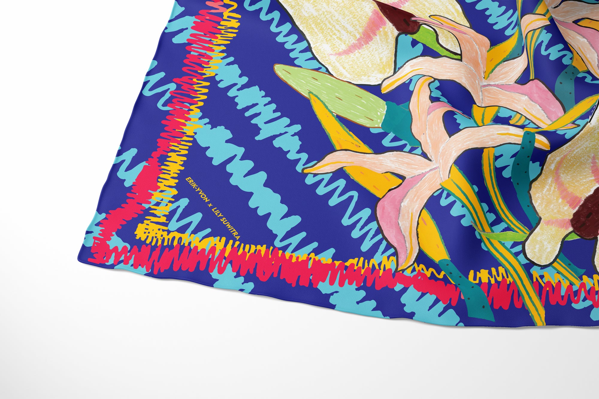 Silk Print Scarf