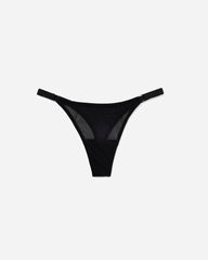 Mesh Thong 3-Pack Black Lime Lavender