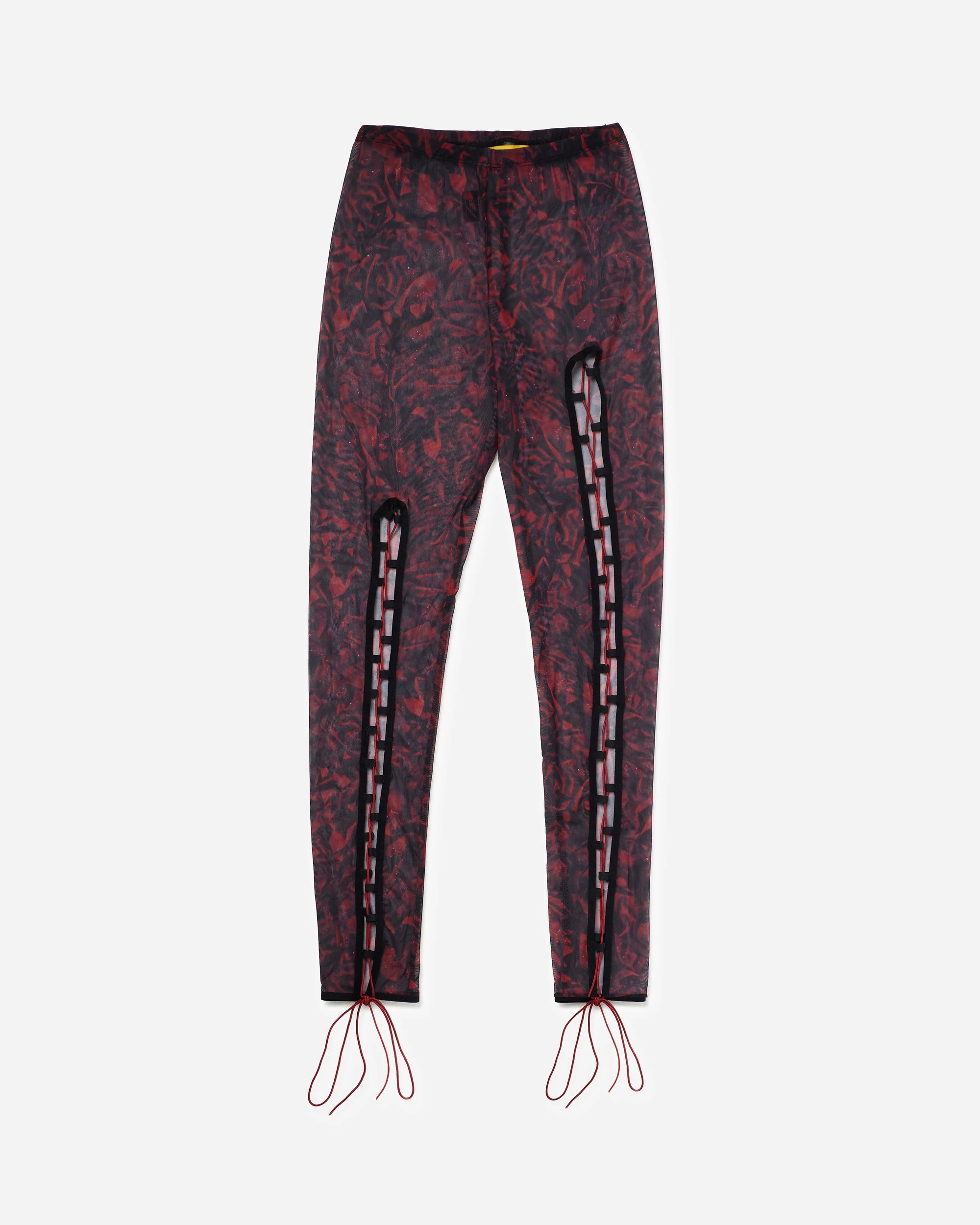 Rosette Strung Out Mesh Leggings