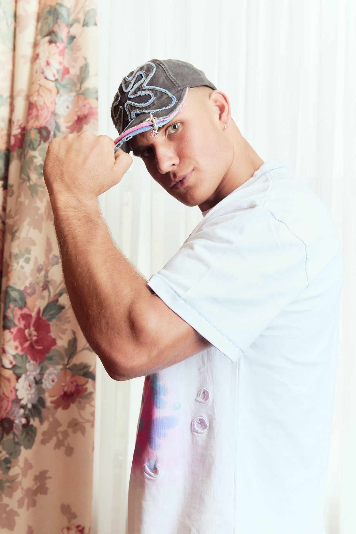 Distressed Cap - Vintage Black