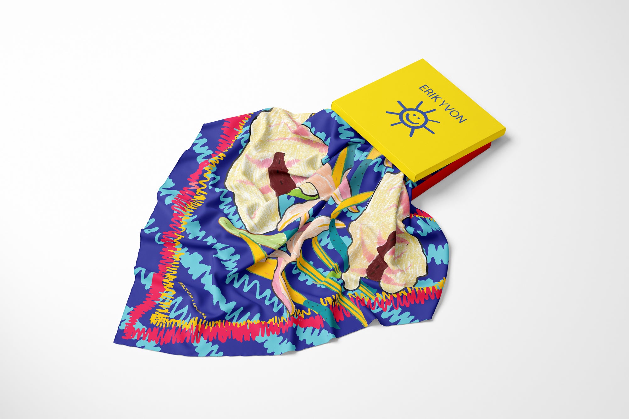 Silk Print Scarf